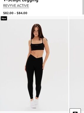 V-Sculpt High-Rise Legging — Black